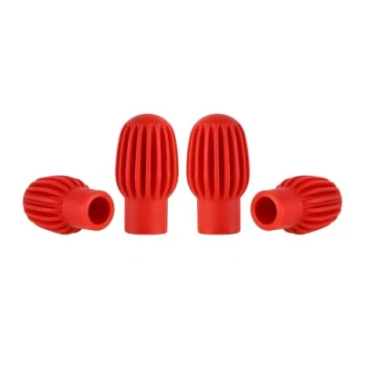 Immagine di nuanzhiyuan 4 Pezzi/pacco Drum Mute Dampener Silicone Drumstick Silents Practice Tip Percussions Protector Sostituzioni