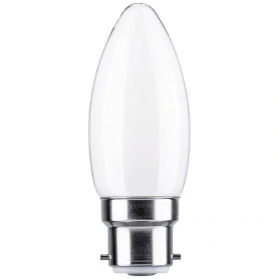 Immagine di Paulmann 28899 LED (monocolore) ERP F (A G) B22d Forma di candela 4.7 W = 40 Bianco caldo (Ø x A) 35 mm 91 1 pz.