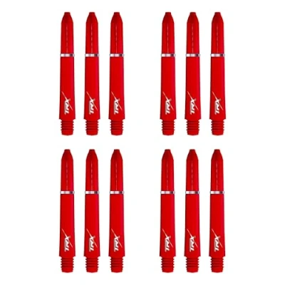 Immagine di RED DRAGON TRX steli corti rossi, 4 set per confezione (12 in totale)