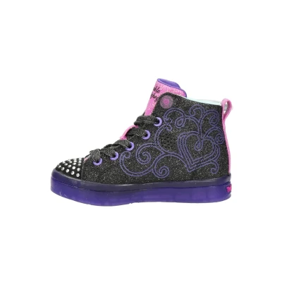 Immagine di Skechers Twinkle TOES Twilites Sneakers alte per bambini, Taglia: 29, Zwart Tessuto
