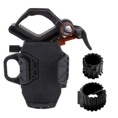 Immagine di Celestron 81055 NexYZ Adattatore universale per smartphone a 3 assi, design brevettato funziona con telescopi, cannocchiali, binocoli, monocoli e microscopi, nero