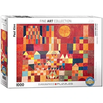 Immagine di EuroGraphics Castle And Sun by Paul Klee Puzzle, Multicolore, 48 x 68 cm, 6000 0836