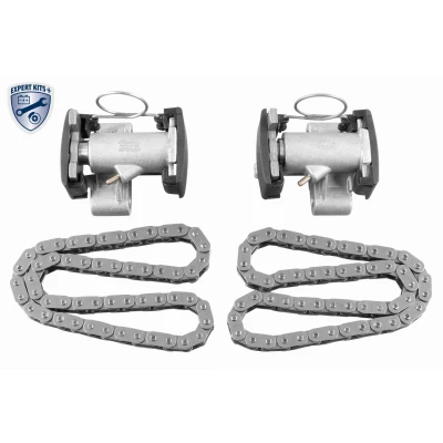 Immagine di VAICO V20 10015 BEK2 Kit Catena distribuzione con tendicatena per albero a camme Simplex, chiusa BMW: 5 Sedan, X5