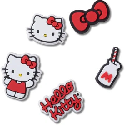 Immagine di Crocs Hello Kitty Unisex 5 PACK Idea regalo, Taglia: One Size, Multi