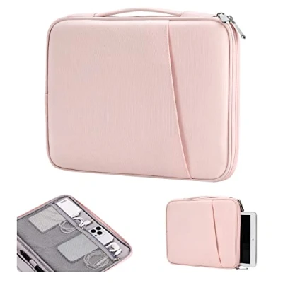 Immagine di TiMOVO 9 11&quot; Custodia per Tablet iPad 10 Gen. 10.9&quot;, 9/8/7 10.2&quot;, Air 11/Air 5/4 Galaxy Tab A9+/A9 Plus 11&quot;, Borsa Protettiva con Tasche, Rosa