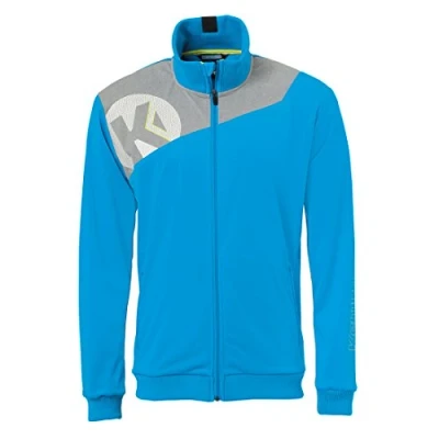 Immagine di Kempa Giacca Unisex per bambini Core 2.0 Poly, Bambini, Oberbekleidung, 200219602, Blu kemp/grigio scuro melan, 128