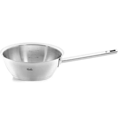 Immagine di Fissler Original,Profi Collection Saltiere in acciaio inox 1.9 L, 20 cm, con bordo di versamento e scala misurazione interna, per cottura a induzione
