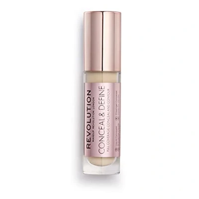 Immagine di Revolution Conceal &amp; Define Concealer, Correttore per Makeup Viso Leggero, Copertura Totale a Lunga Durata, C6.5, 4g