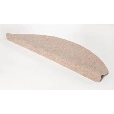 Immagine di andiamo tappetino per scale Paris autoadesivo set di 15 tappetini interne proteggere le da graffi e usura 23 x 65 cm beige