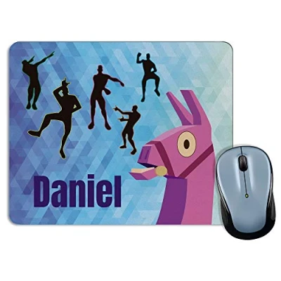 Immagine di Tappetino per mouse Fornite. Regalo geek personalizzato. Vari modelli. Forma rettangolare. Dimensione 18x22cm. Fornite