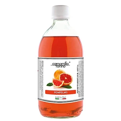 Immagine di Ricarica profumo 500ml. in 25 fragranze per Diffusore a bastoncini. Italy. Fiori Frutti ambienti 500 ml.&quot;Camomilla&quot; (pompelmo)