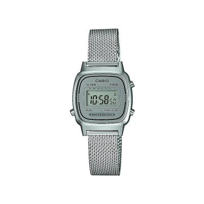 Immagine di Casio Orologio digitale silvercoloured, Donna, Taglia: One Size, Silver coloured