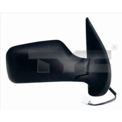 Immagine di Specchietto retrovisore esterno Tyc 309 0018 Sx nero piano, termico, per regolazione elettrica specchio FIAT: Punto I Hatchback