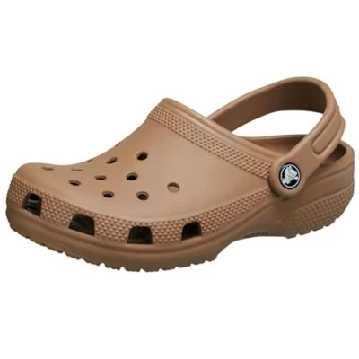Immagine di Crocs Classic Clog T, Zoccoli Unisex Bambini e Ragazzi, Milk Chocolate, 22/23 EU