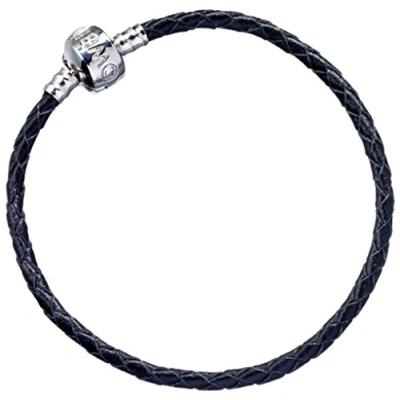 Immagine di Collana con ciondolo ufficiale di Harry Potter, per charm Pelle, colore: Black, cod. E1040311