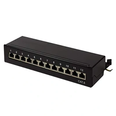 Immagine di LogiLink NP0017 12 Porte Patch panel CAT 6 1 U