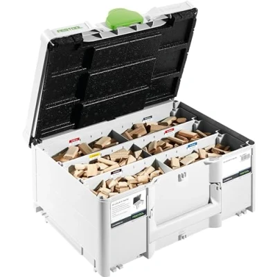 Immagine di Festool Assortimento di tasselli DOMINO Faggio DS 4/5/6/8/10 1060 BU