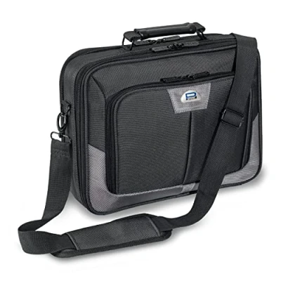 Immagine di PEDEA Borsa per Laptop *Premium* Notebook Fino a 15,6 Pollici Tracolla Computer Portatile Custodia Grigia da Uomo e Donna