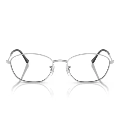 Immagine di Ray Ban Donna RX3749V 2501 Montature da vista Metallo Argento Trasparente Geometrica Normale