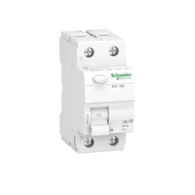Immagine di Schneider Electric A9Z01225 Interruttore differenziale ID K, 2P, 25A, 30mA, Tipo A, Multicolore, 25 Ampere