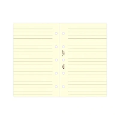 Immagine di Filofax Notepad mini, a righe, panna
