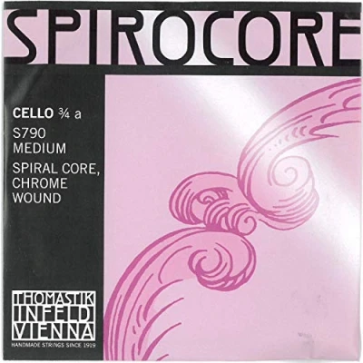 Immagine di Thomastik corda per Violoncello 3/4 Spirocore La nucleo spirale flessibile, rivest. cromo, media