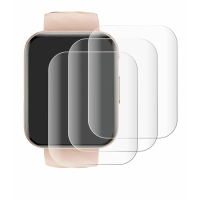 Immagine di savvies (4 Pezzi Full Screen Pellicola Protettiva per RUIMEN H1 Cover Copertura [Completa Trasparente, 3D Curved, Proteggi Schermo]