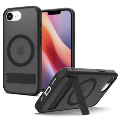 Immagine di Spigen Cover per iPhone 16e, Ultra Hybrid S MagFit, Compatibile con Accessori MagSafe Frost Black