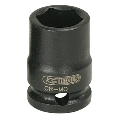 Immagine di KS Tools, Chiave a bussola + esagonale, presa di corrente 3/8&quot; corta (23 mm)