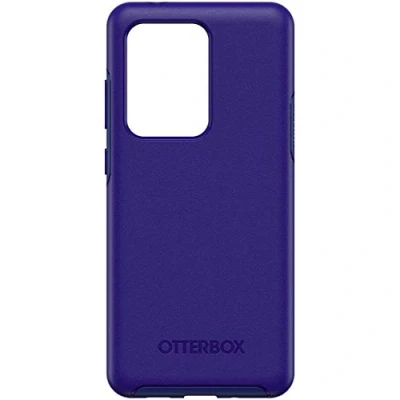 Immagine di cover per Samsung Galaxy S20 Ultra OtterBox Symmetry, resistente a shock e cadute, sottile, testata 3x vs le norme anti caduta MIL STD 810G, Protezione Antimicrobica, Blu