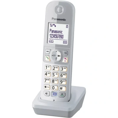 Immagine di Panasonic KX TGA681EXS Ricevitore supplementare DECT Argento