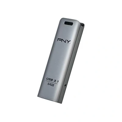 Immagine di PNY Elite Steel Chiavetta USB 64 GB Argento FD64GESTEEL31G EF 3.1