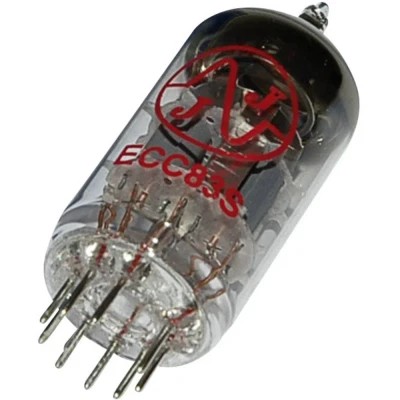 Immagine di ECC 83 = 12 AX 7 Valvola termoionica Triodo doppio 100 V 0.5 mA Numero Poli (num): 9 Attacco: Noval Contenuto 1 pz.