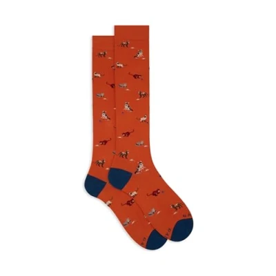 Immagine di Gallo WITH CAT Mouse AND BALL Motif Calzettoni, Donna, Taglia: One Size, Zucca
