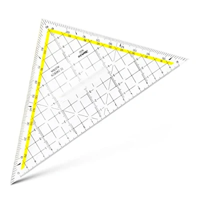 Immagine di Aristo Squadra &quot;TZ Dreieck&quot; in plexiglass, 225 mm, colore: trasparente