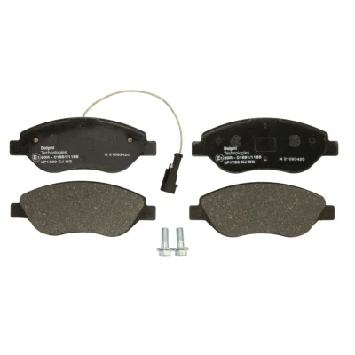 Immagine di DELPHI LP1720 Kit pastiglie freno con contatto segnalazione usura lamierino anticigolío accessori FIAT: BRAVO 2, Stilo Hatchback