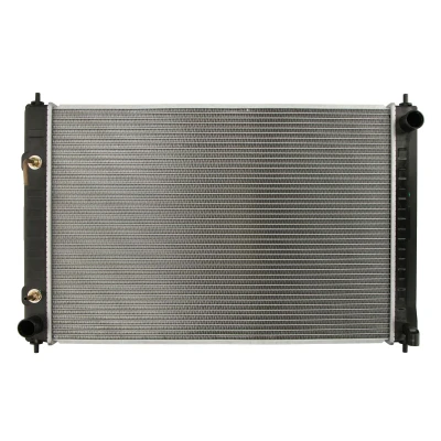 Immagine di NRF 56603 Radiatore motore Alluminio 673 478 25 Alette di raffreddamento saldate
