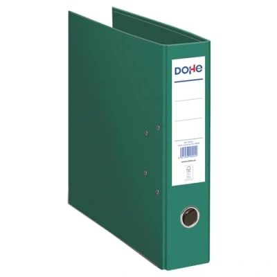 Immagine di DOHE Raccoglitore Ecologico a 2 Anelli ECOFILE, Cartone, Verde, Folio