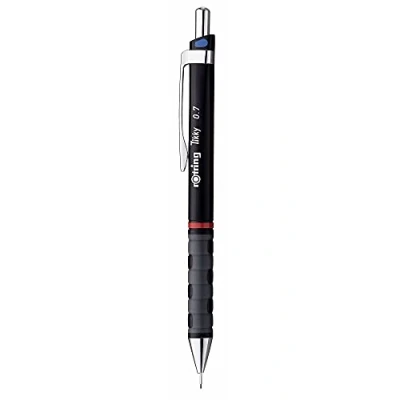 Immagine di Rotring (1904696) Tikky Matita Meccanica con Codice Colori 0,70 mm, Corpo Nero
