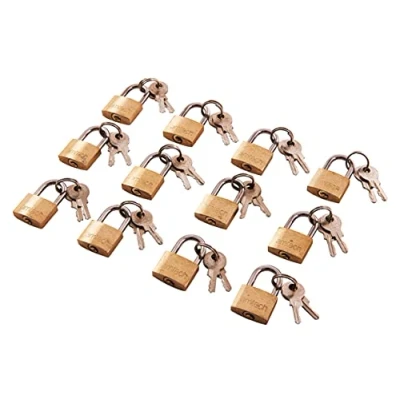 Immagine di Am tech T0790 20 millimetri lucchetto in ottone (12 pezzi)