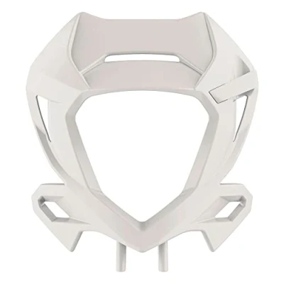 Immagine di POLISPORT 8667300001 Maschera restyling faro forte e durevole compatibile con le moto BETA a colori Bianco
