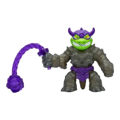 Immagine di Heroes of Goo Jit Zu Stretch Strikers Deluxe Hero Pack Rock Jaw, action figure elastica con oltre 20 fantastici suoni di battaglia