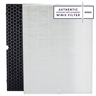 Immagine di Filtro di Ricambio H per Purificatore d&#039;aria WINIX. True HEPA H13 (99,999%) a Carbone Attivo. Compatibile con WINIX ZERO S e 2020EU. Tecnologia PlasmaWave Filtrazione 4 Stadi
