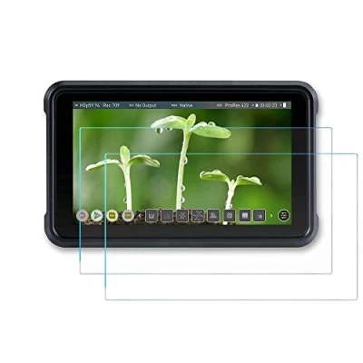 Immagine di Pellicola protettiva compatibile per Atomos Ninja V 5&quot; monitor (2 confezioni), FANZR 0,3 mm durezza 9H, vetro temperato antigraffio