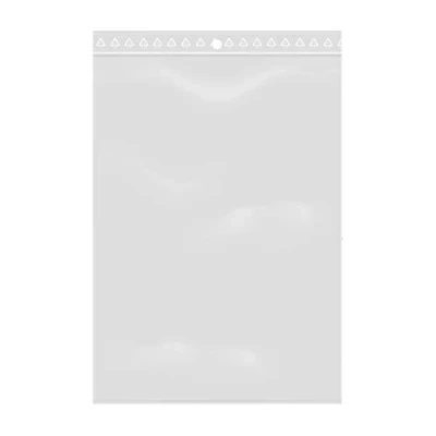 Immagine di Extiff Lotto di 100 Sacchetti Trasparenti con Chiusura a Zip Plastica Alimentare (12 x 18 cm)