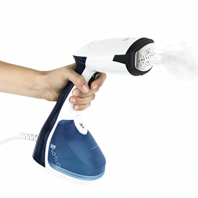 Immagine di H.Koenig Stiratore Verticale STM10 Portatile,Ergonomico,Pratico,Autonomia Illimitata,250L, Vapore Continuo 24g/min,Inox,Pronto in 35 secondi,1640W