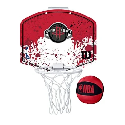 Immagine di Wilson Team, Mini Basketball Set Uomo Nba Team Hoop Houroc Original Colors, ONE SIZE