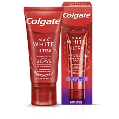 Immagine di Colgate Dentifricio Max White Ultra Multi Protect 50 ml per denti bianchi e freschezza duratura