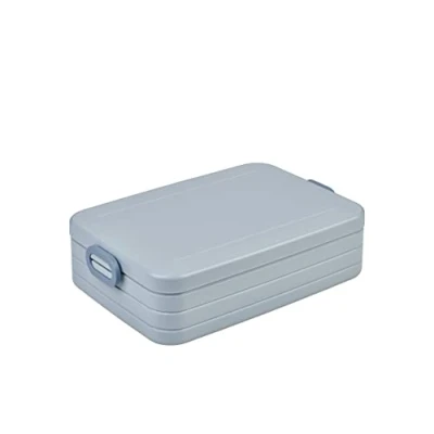 Immagine di Mepal Porta Pranzo Take a Break Large Sacco per il Ideale 4 Panini o 8 Fette di Pane Adatto la Lavastoviglie 1500 ml Nordic Blue