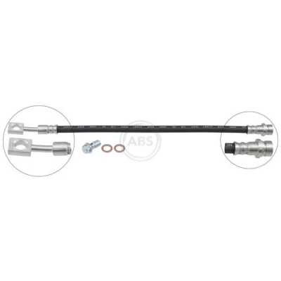Immagine di A.B.S. SL 1467 Tubi Freno 333mm INN M10x1.0